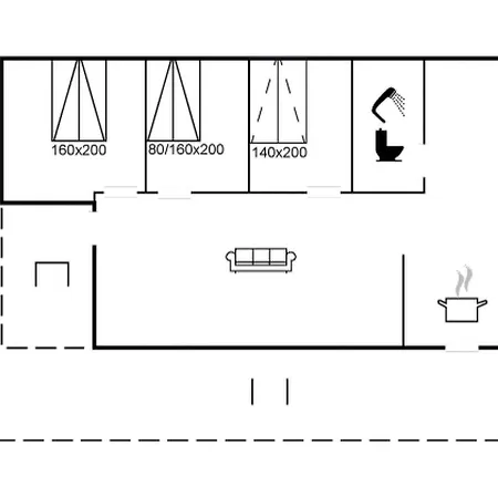 בית נופש Gizelle - 200m From The Sea By Interhome Højby
